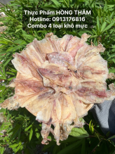 Combo 4 loại mực khô